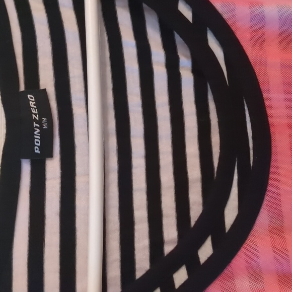 Very unique. Double layered tank type dress shirt by point zero medium sz 10us - Picture 3 of 8